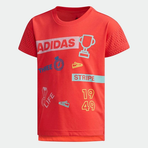 Shirt adidas ragazza rossa - adidas,