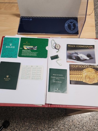 Booklet set rolex daytona - rolex,
