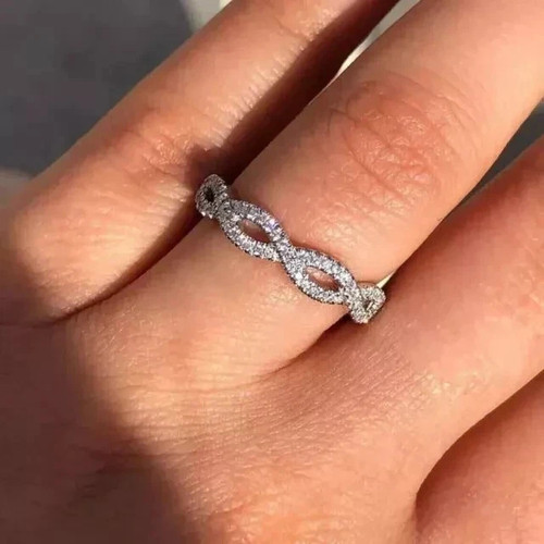 Anello infinito argento - anello,