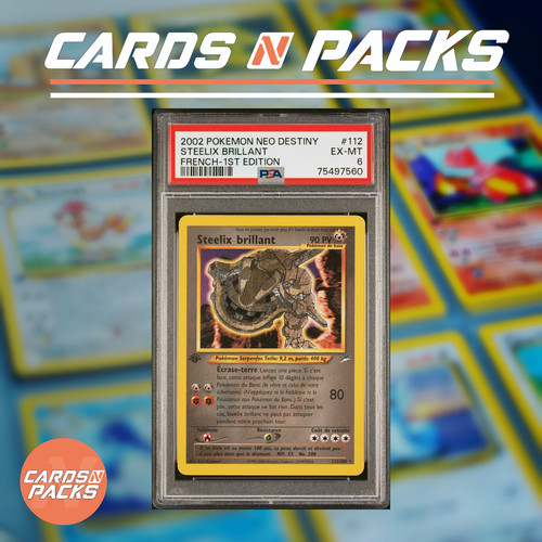 Carte pokemon steelix brillant - carte,