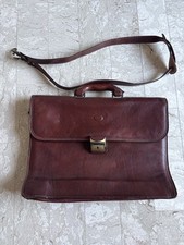 Cartella Business VINTAGE D’ANNA FIRENZE  VERA PELLE 2 Scomparti 2 Tasche