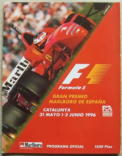 Gran premio spagna - spagna, 1996