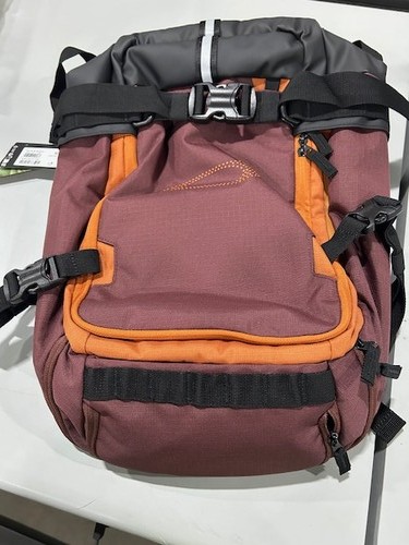 Burgandy orange oakley zaino - burgandy,orange,