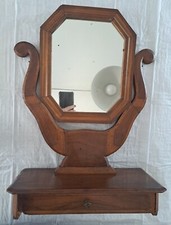 Toilette da tavolo con cassetto portagioie , antico specchio,  anni 30