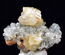 2,5 cm CERUSSITE BARITE GALENA