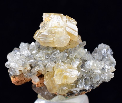 Cerussite barite galena - cm,
