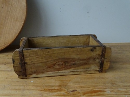 V3066 antica scatola legno - antica,