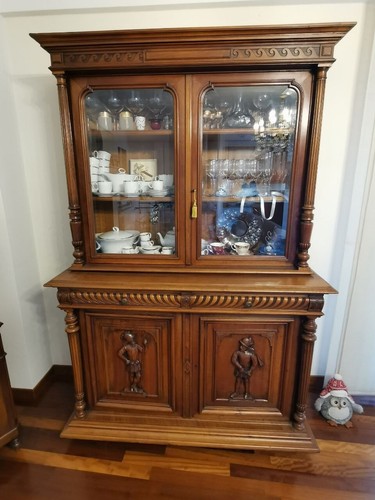 Antica credenza vetrina - antica,