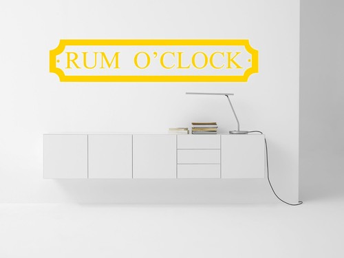 Rum clock adesivo da - rum, parete
