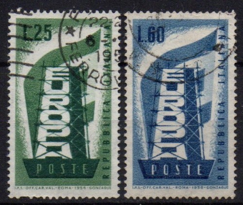 Repubblica 1956 europa serie - repubblica,
