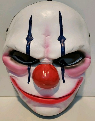 Maschera resina pagliaccio - in,