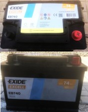 Batteria Auto Exide 74Ah 12V