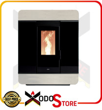 Stufa pellet KLOVER DIVA SLIM TOTAL STONE Air MultiAir 8 kW  invia mail x sconto