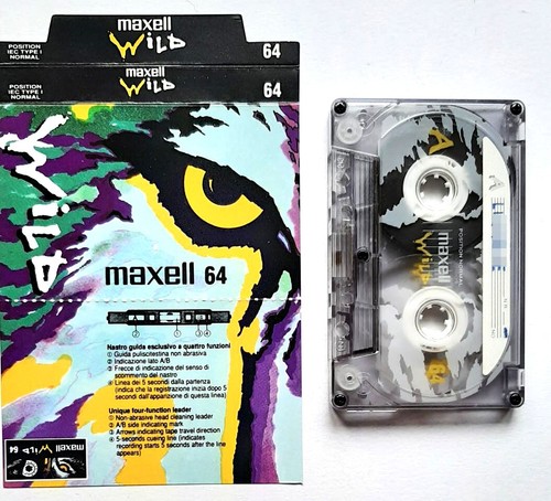 Maxell wild musicassetta - wild,