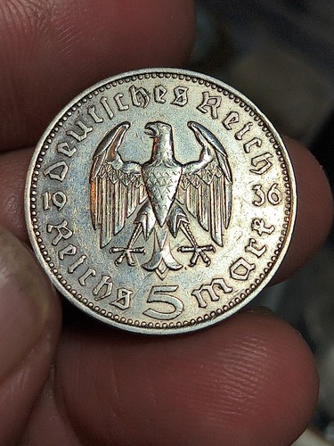 Marchi 1936 reichsmark - 5,