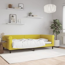 vidaXL Letto da Giorno Giallo