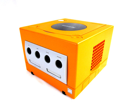 Nintendo gamecube arancione - nintendo,