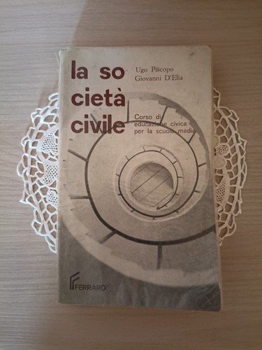 Libro vintage società - libro,