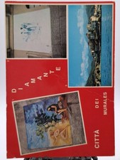 ? Vintage Cartoline L'arte a Diamante: i murales tre le vie della città calabre