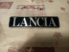 LANCIA LOGO ORIGINALE SIGLA EMBLEMA FREGIO STEMMA SCRITTA TARGHETTA BADGE
