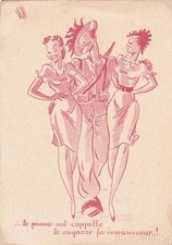 * MILITARE - Ill.Vegni - Bersagliere, "..le piume sul cappello.."