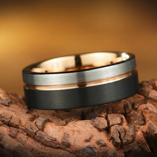 Anello uomo metallo - uomo,