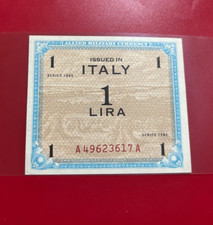 1943 ITALY 1 LIRA ALLIED