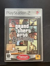 GTA San Andreas PS2  Platinum