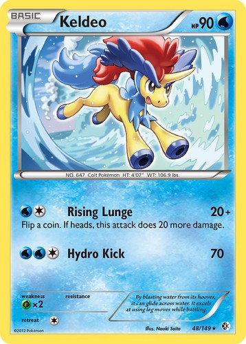 Keldeo bcr 48 - -, 48/149]