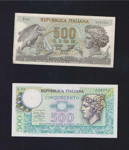 Italia 500 lire - 500,