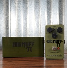 Electro-Harmonix EHX Green Russian Big Muff Pedale per chitarra effetto basso distorto