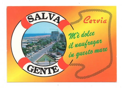 Cervia salva gente cartolina - salva,