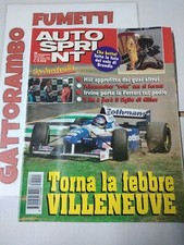 AutoSprint N.11 Torna la febbre Villeneuve Anno 1996 - Ottimo