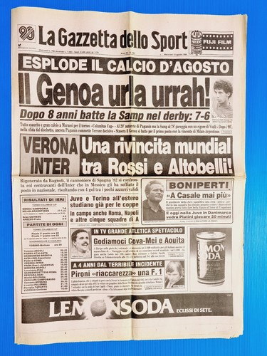Gazzetta dello sport agosto - sport, 13