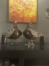 Coppia di portacandele metà