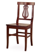 ARTE POVERA SEDIA IN LEGNO