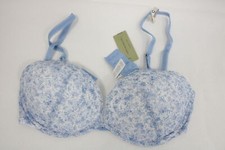Reggiseno donna Intimissimi senza ferretto Dreamy Flowers blu silicone taglia 80C nuovo