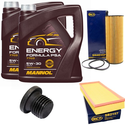 Kit filtri olio motore - 5w-30, 8