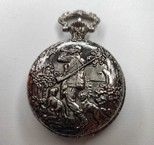 tasca scena di caccia orologio