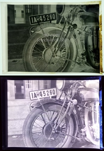 Rara foto negativa moto - rara,