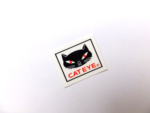 Adesivo piccolo cateye bike - 1",
