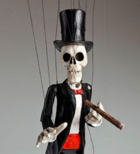 Scheletro marionetta elegante