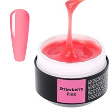 Gel Costruttore Unghie Color Strawberry Pink Senza TPO 2in1 Modellatura 15 ml