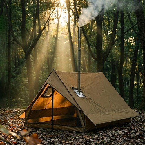 Tenda campeggio invernale - campeggio,