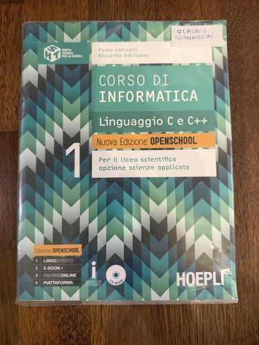 Libro corso informatica 1 - libro,