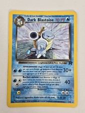 Pokémon Dark Blastoise Rara Holo 3/82 Set Team Rocket Anno 2000 Inked Carta Ita