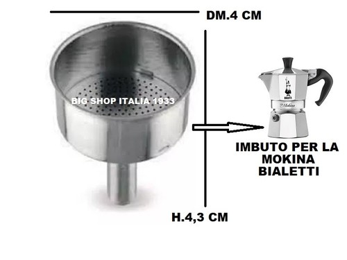 Bialetti ricambi imbuto moka - ricambi,