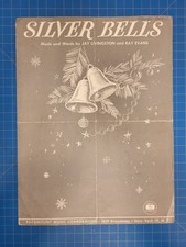 Silver Bells Sheet Music 1950s