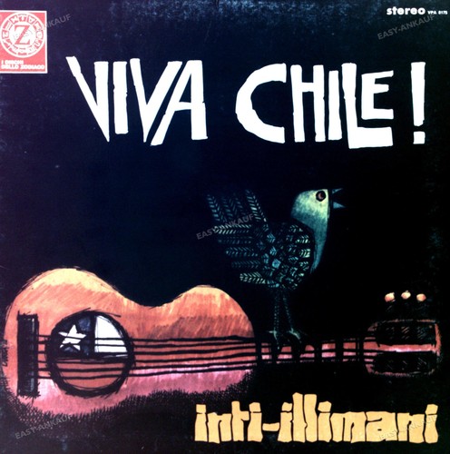 Inti illimani viva chile lp - illimani, chile!