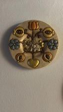 Piatto decorativo in ceramica